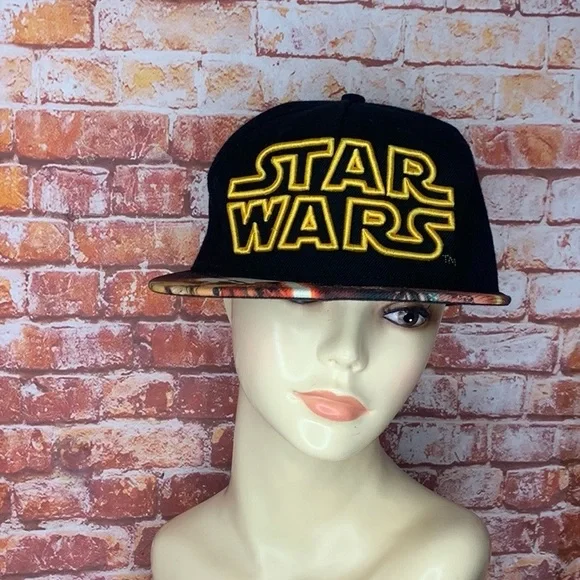 Star Wars Black wool Blend Baseball Hat - Picture 2 of 7